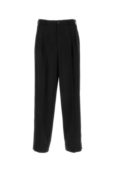 MAGLIANO MAGLIANO BLACK WOOL WIDE LEG PANT