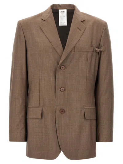 MAGLIANO MEN BROWN LOCARNO BLAZER, 40 LUXURY BLAZERS FOR MEN DARVEYS