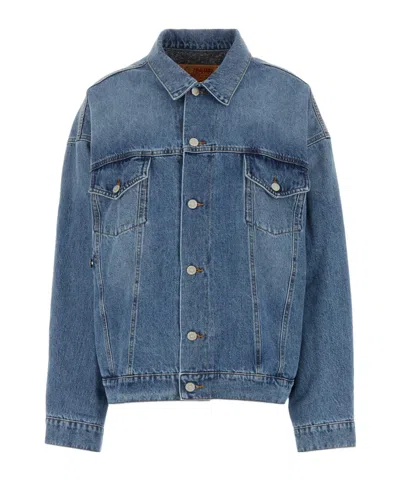 MAGLIANO MAGLIANO LONG SLEEVED BUTTONED DENIM JACKET