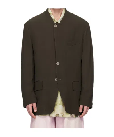 MAGLIANO STAND-NECK SUIT COAT
