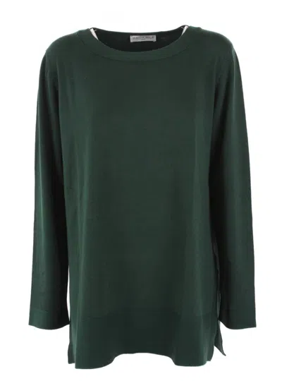 MAÏDA MILA WOMEN'S SWEATER MAIDA MILA 23614_GREEN