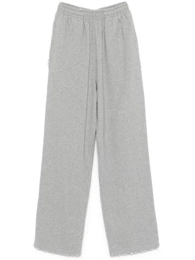 MAINLESS DISTRESSED TRACK TROUSERS