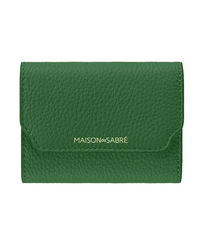 MAISON DE SABRE MAISON DE SABRE LEATHER TRIFOLD WALLET