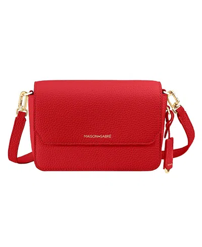 MAISON DE SABRE MAISON DE SABRE MINI LEATHER FLAP BAG