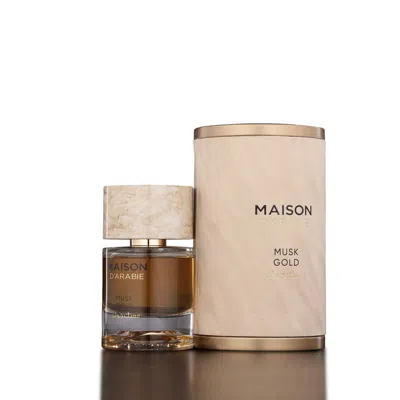 MAISON DES PARFUMS MAISON DES PARFUMS UNISEX MAISON D'ARABIA MUSK GOLD EDP SPRAY 2.7 OZ FRAGRANCES 6290360372679