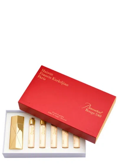 MAISON FRANCIS KURKDJIAN MAISON FRANCIS KURKDJIAN BACCARAT ROUGE 540 EXTRAIT TRAVEL SIZE SET