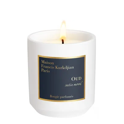 MAISON FRANCIS KURKDJIAN MAISON FRANCIS KURKDJIAN OUD SATIN MOOD CANDLE 280G, CANDLE, OUD SATIN