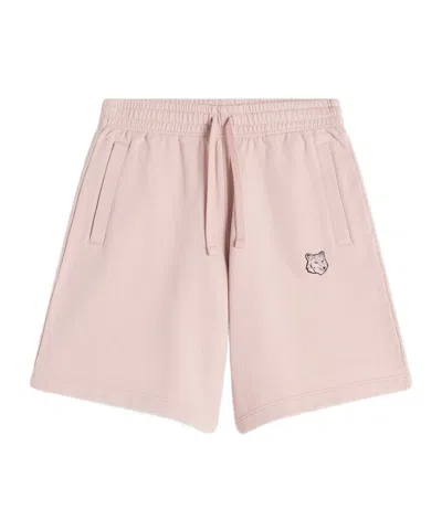 MAISON KITSUNÉ MAISON KITSUNÉ BOLD FOX HEAD PATCH DRAWSTRING SHORTS
