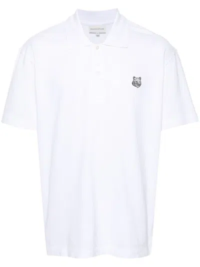 MAISON KITSUNÉ MAISON KITSUNÉ BOLD FOX HEAD PATCH COMFORT POLO CLOTHING