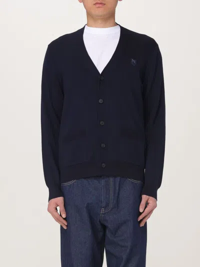 MAISON KITSUNÉ CARDIGAN MAISON KITSUNÉ MEN COLOR BLUE 1