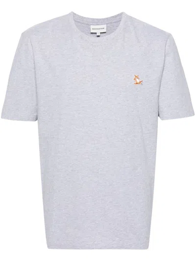 MAISON KITSUNÉ MAISON KITSUNÉ CHILLAX FOX PATCH REGULAR T-SHIRT-SHIRT CLOTHING