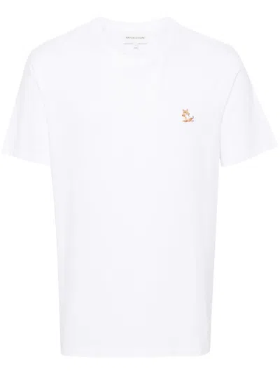 MAISON KITSUNÉ MAISON KITSUNÉ CHILLAX FOX PATCH REGULAR T-SHIRT-SHIRT CLOTHING