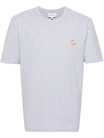 MAISON KITSUNÉ MAISON KITSUNÉ CHILLAX FOX PATCH REGULAR T-SHIRT-SHIRT