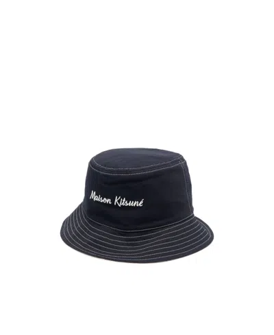 MAISON KITSUNÉ LOGO FISHERMAN'S HAT