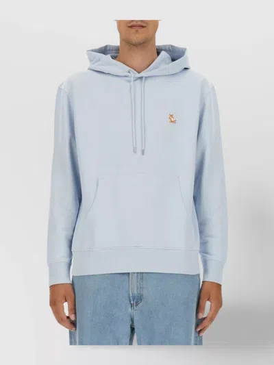 MAISON KITSUNÉ LOGO PATCH HOODED SWEATSHIRT