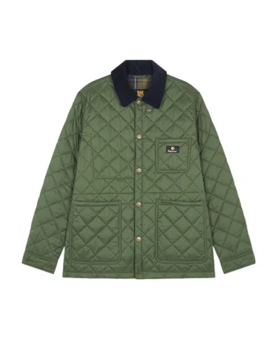 MAISON KITSUNÉ X BARBOUR KENNING QUILTED JACKET