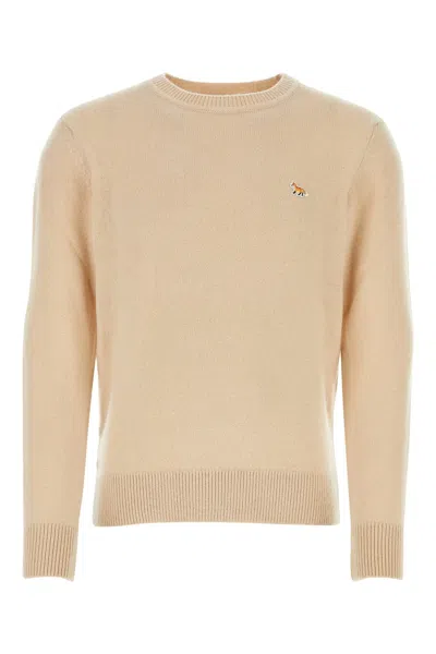 MAISON KITSUNÉ SAND WOOL SWEATER