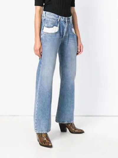 MAISON MARGIELA MAISON MARGIELA - WOMEN POCKET DETAIL OVERSIZE JEANS