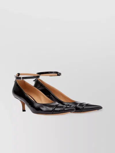 MAISON MARGIELA 55MM KINKIES CALF LEATHER PUMPS