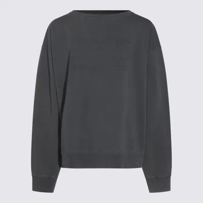 MAISON MARGIELA MAISON MARGIELA BLACK COTTON SWEATSHIRT