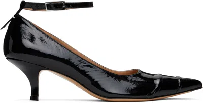 MAISON MARGIELA BLACK KINKIES PUMP HEELS