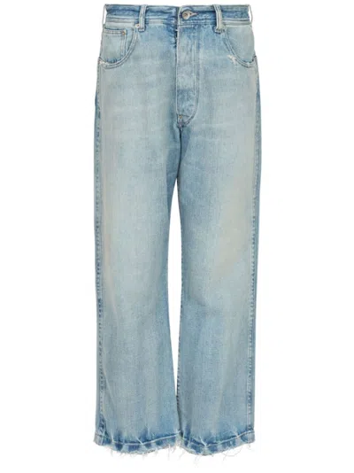 MAISON MARGIELA BLUE FIVE POCKETS DENIM JEANS