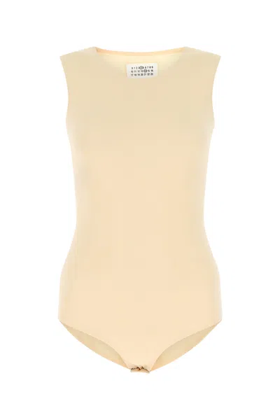 MAISON MARGIELA BODY IN VISCOSA STRETCH ROSA CARNE DONNA