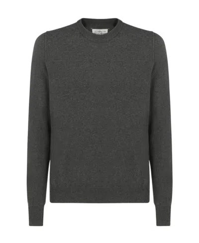 MAISON MARGIELA MAISON MARGIELA SIGNATURE FOUR-STITCH CREWNECK JUMPER