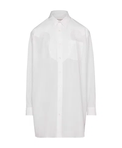 MAISON MARGIELA MAISON MARGIELA BUTTON-UP MINI SHIRT DRESS