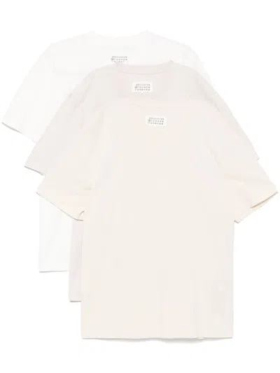 MAISON MARGIELA COTTON T-SHIRT (PACK OF THREE)