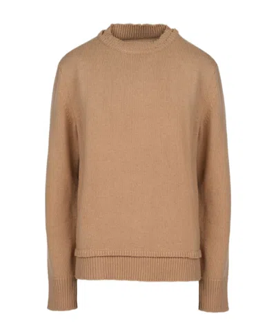 MAISON MARGIELA MAISON MARGIELA ELBOW PATCH JUMPER