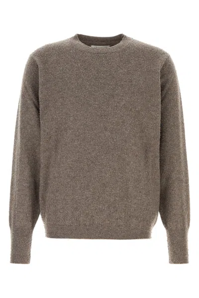 MAISON MARGIELA MAISON MARGIELA DOVE GREY CASHMERE BLEND SWEATER