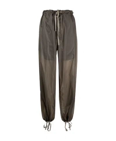 MAISON MARGIELA MAISON MARGIELA FOUR-STITCH DRAWSTRING DRAPED TROUSERS