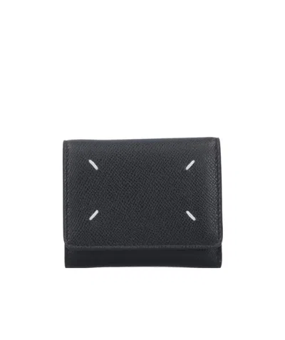 MAISON MARGIELA MAISON MARGIELA FOUR-STITCH TRI-FOLD WALLET