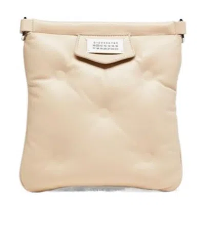 MAISON MARGIELA MAISON MARGIELA GLAM SLAM LOGO PATCH TOTE BAG