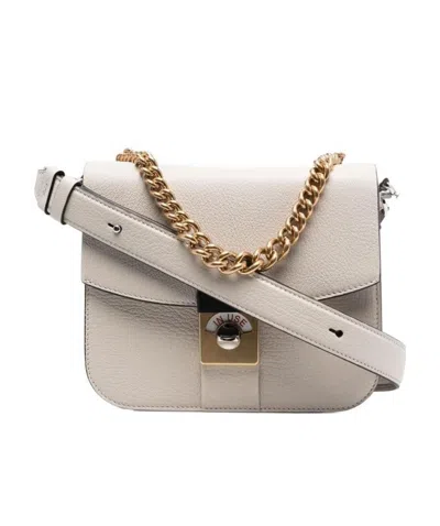 MAISON MARGIELA MAISON MARGIELA TWO-TONE CHAIN-LINK SHOULDER BAG