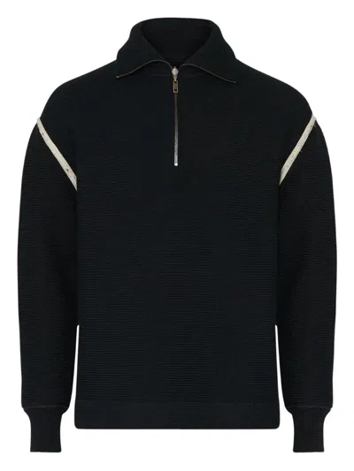 MAISON MARGIELA HALF ZIP PULLOVER