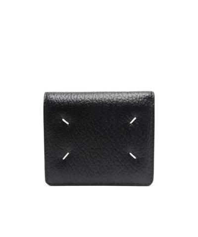 MAISON MARGIELA MAISON MARGIELA FOUR-STITCHES COMPACT WALLET