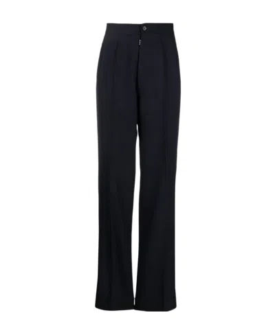 MAISON MARGIELA MAISON MARGIELA HIGH-WAIST PRESSED CREASE TROUSERS
