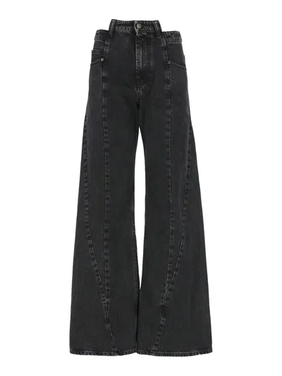 MAISON MARGIELA JEANS BOOT-CUT - NEGRO