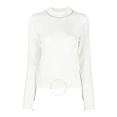 MAISON MARGIELA MAISON MARGIELA LADIES ECRU WORK-IN-PROGRESS WOOL JUMPER