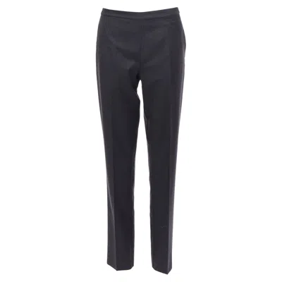 MAISON MARGIELA LINE 4 WOOL 4 STITCH BACK TAPERED PANTS
