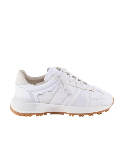 MAISON MARGIELA MAISON MARGIELA PANELLED LACE-UP SNEAKERS