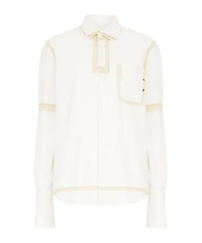 MAISON MARGIELA DÉCORTIQUÉ POLO SHIRT