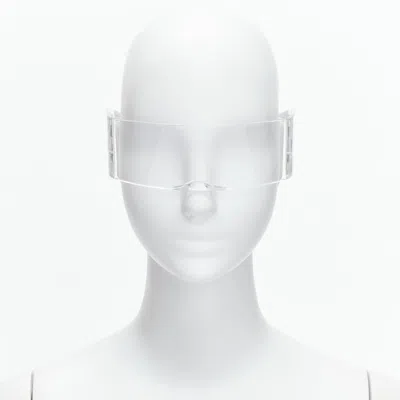 MAISON MARGIELA MAISON MARTIN MARGIELA MA1 INCOGNITO CLEAR SHIELD SUNGLASSES