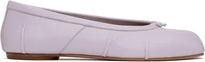 MAISON MARGIELA PURPLE TABI NEW BALLERINA FLATS