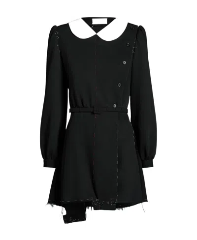 MAISON MARGIELA MAISON MARGIELA LONG SLEEVED BELTED DRESS