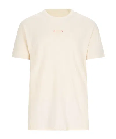 MAISON MARGIELA MAISON MARGIELA CREWNECK RIBBED T-SHIRT