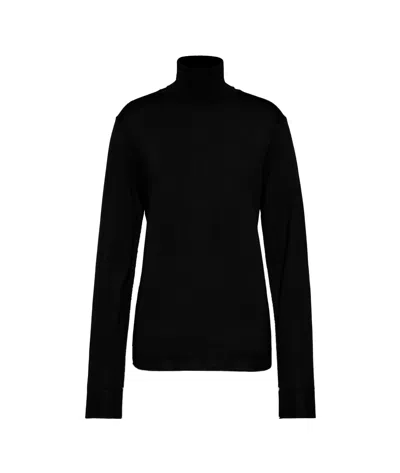 MAISON MARGIELA MAISON MARGIELA FOUR-STITCH HIGH-NECK JUMPER