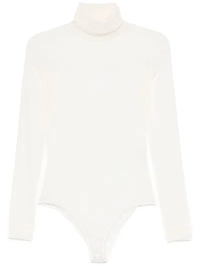 MAISON MARGIELA SEMI-SHEER BODYSUIT